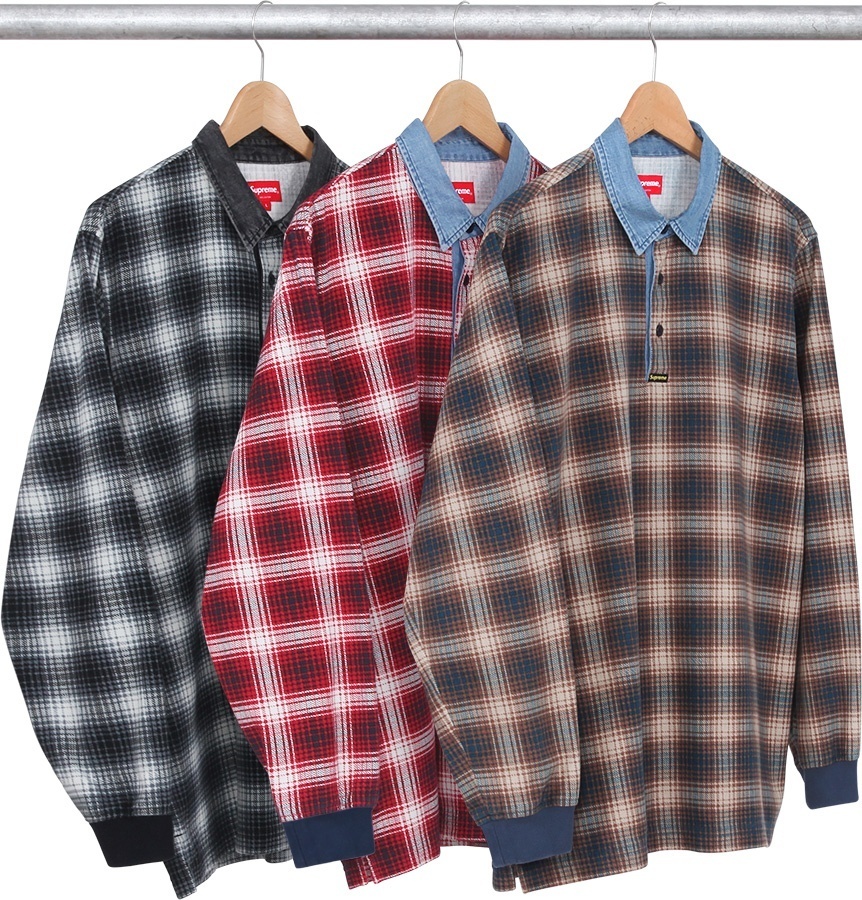 Plaid Rugby Top